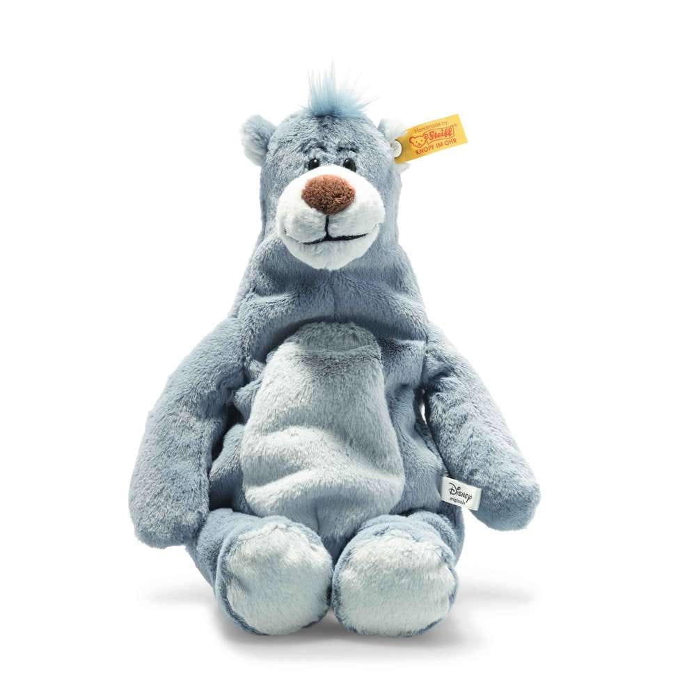 Soft Cuddly Friends Disney Originals Balu 31 cm blaugrau sitzend