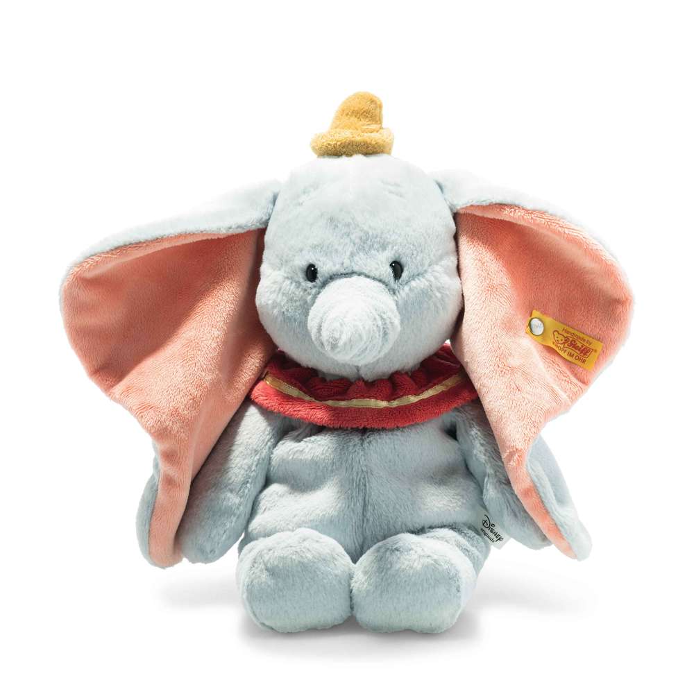 Soft Cuddly Friends Disney Originals Dumbo 30 cm hellblau sitzend