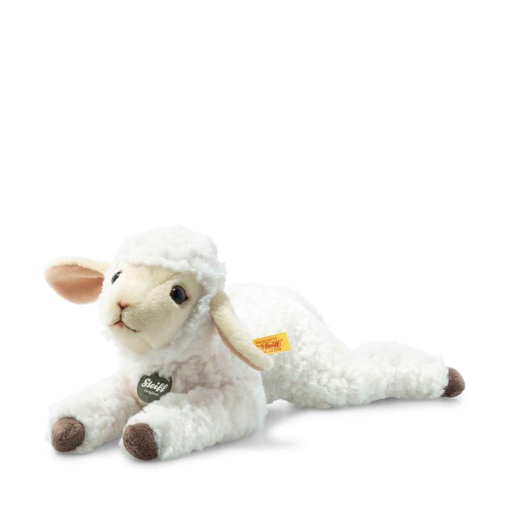 haus-hof-steiff-Teddies-for-tomorrow-Boecky-Lamm-35-cm-creme-liegend-4001505067440